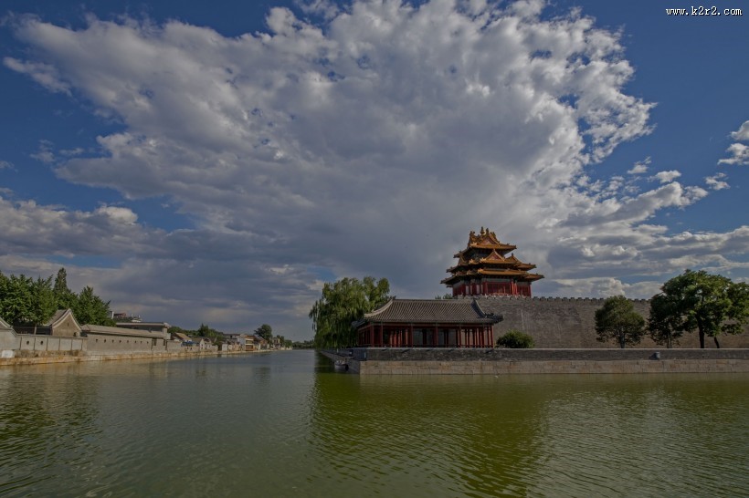 北京紫禁城角楼风景图片大全