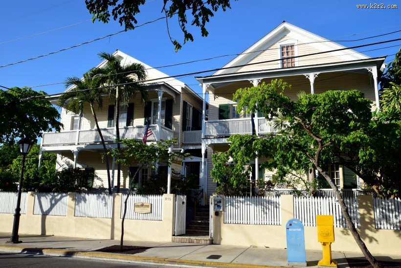 美国西礁岛风光图片