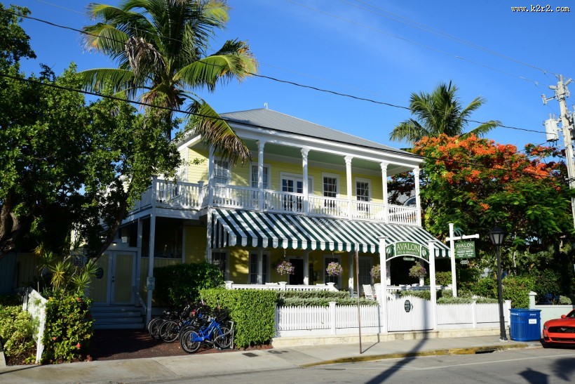 美国西礁岛风光图片