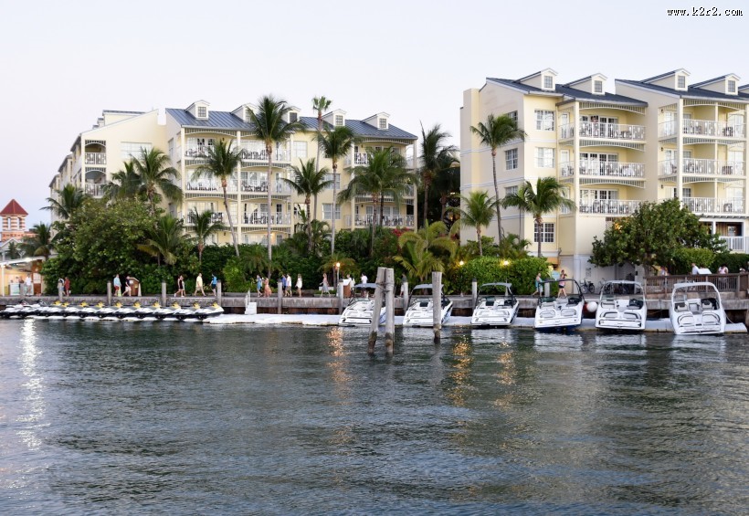 美国西礁岛风光图片