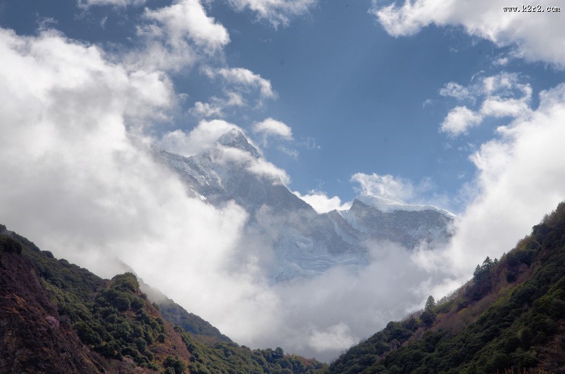西藏雅鲁藏布大峡谷风景图片大全
