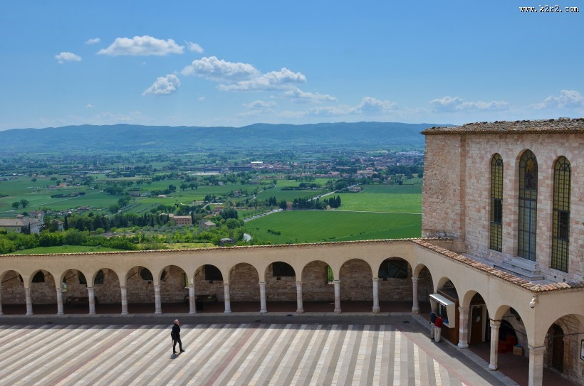 意大利阿西西风景图片