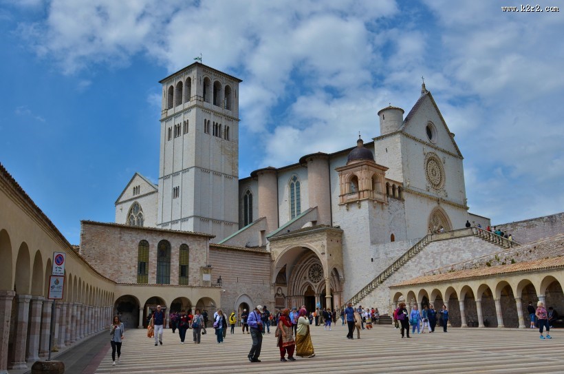 意大利阿西西风景图片
