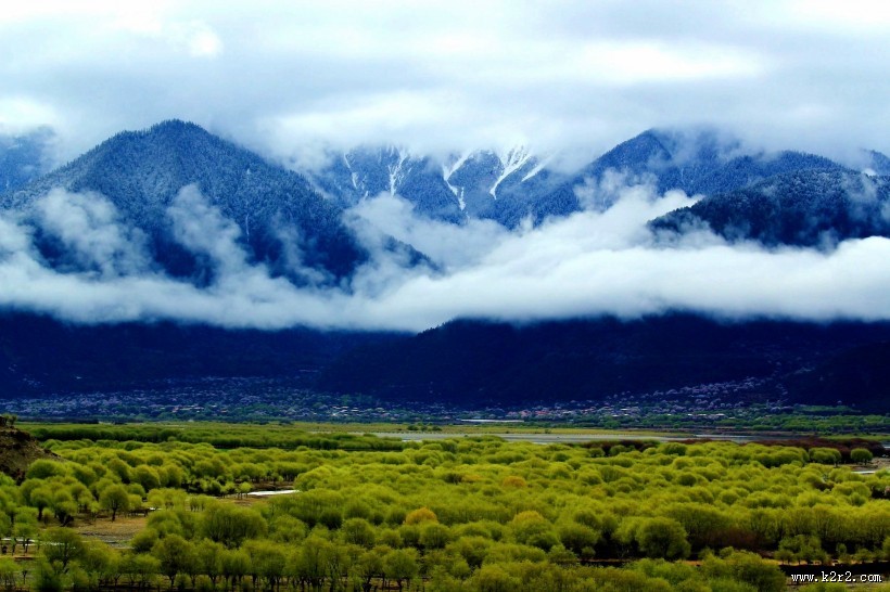 西藏尼洋河风景图片大全