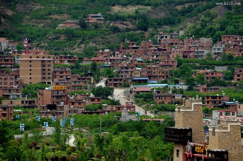 四川茂县羌城风景图片大全