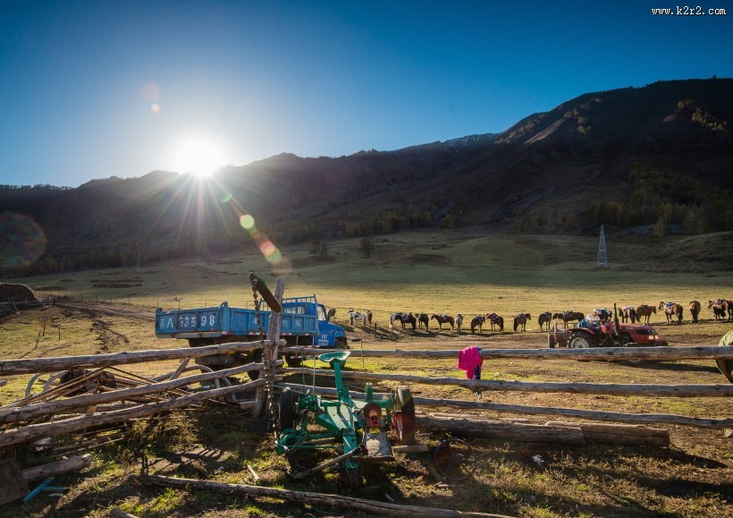 新疆喀纳斯风景图片