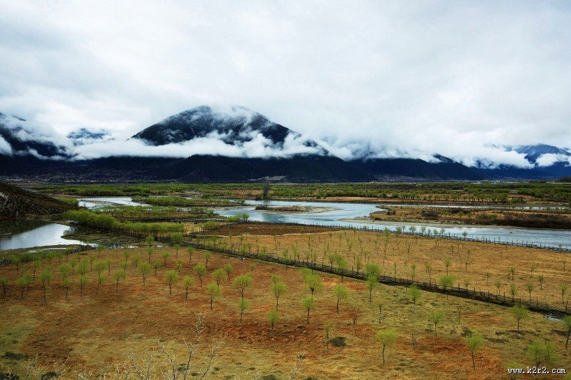 西藏尼洋河风景图片大全