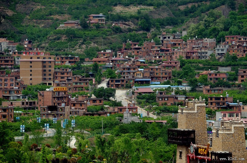 四川茂县羌城风景图片大全