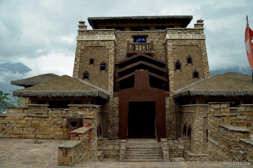 四川茂县羌城风景图片大全