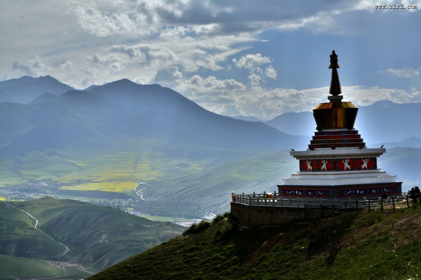 青海祁连卓尔山风景图片大全