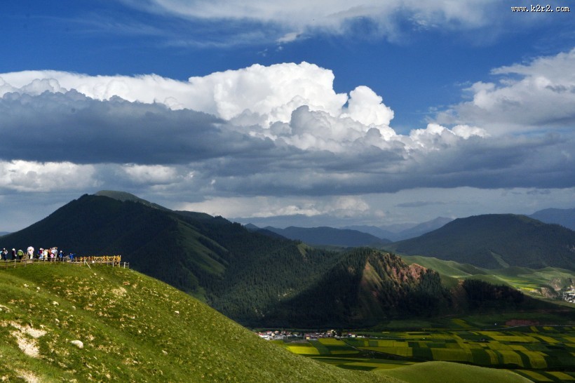 青海祁连卓尔山风景图片大全