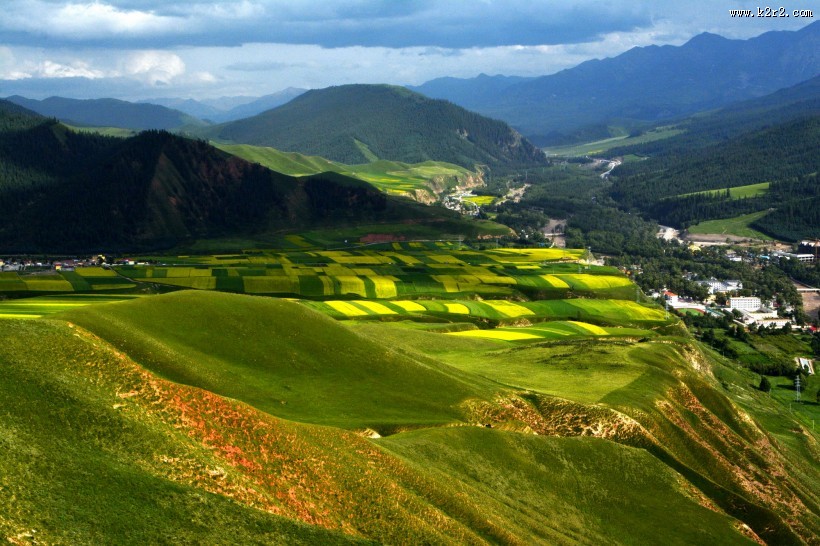 青海祁连卓尔山风景图片大全