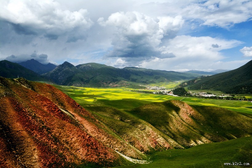 青海祁连卓尔山风景图片大全