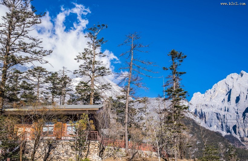云南玉龙雪山风景图片
