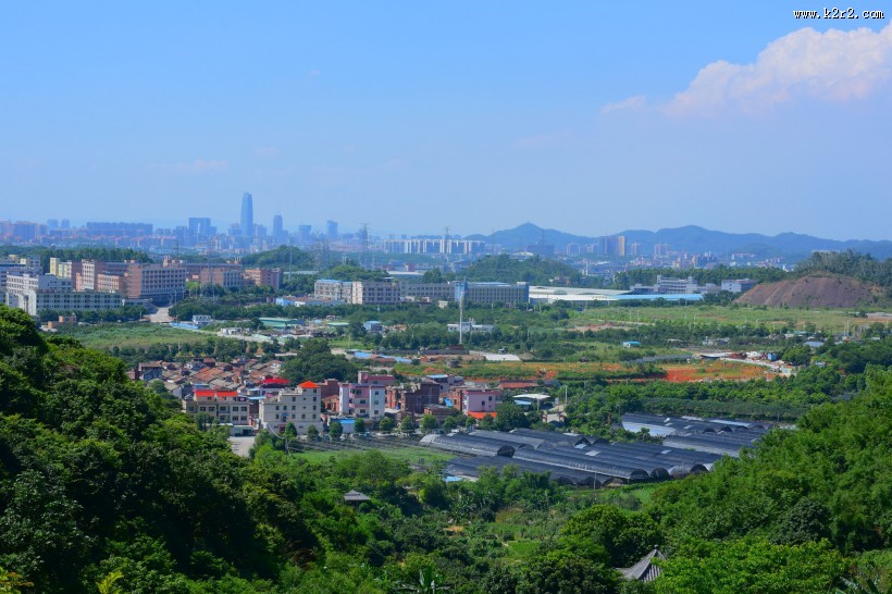 广东东莞水濂山风景图片