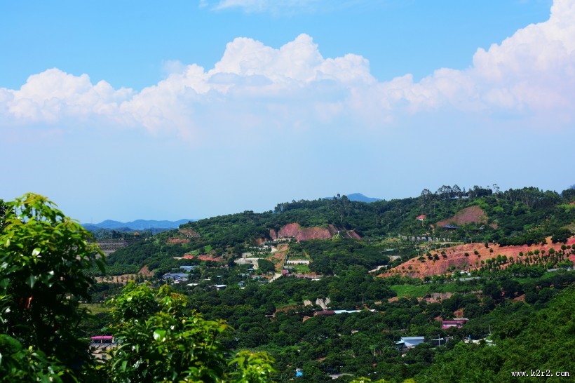 广东东莞水濂山风景图片