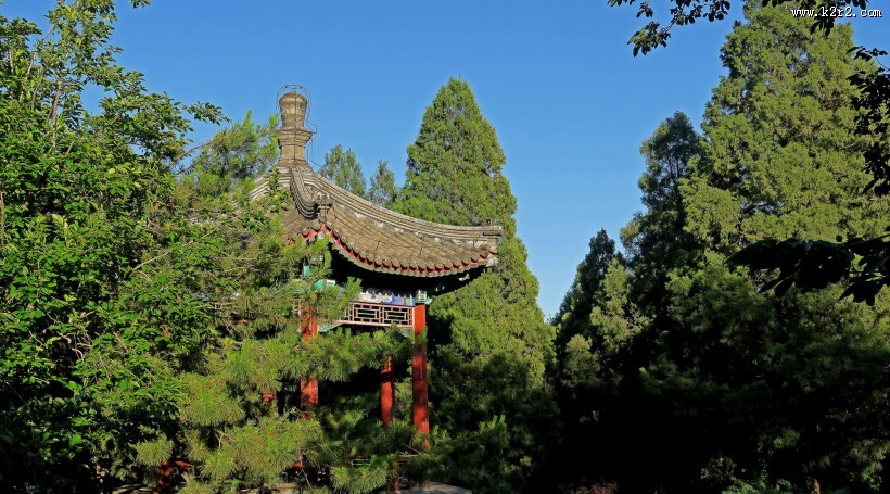 颐和园西堤风景图片