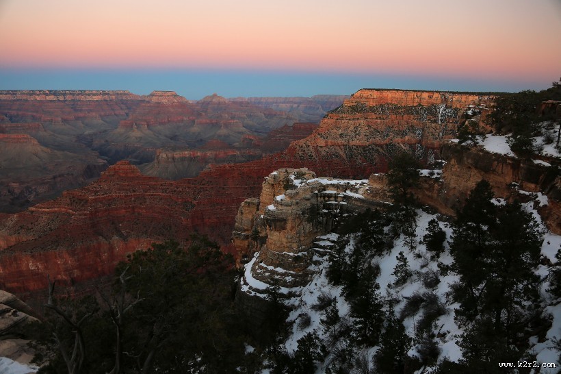 美国科罗拉多大峡谷风景图片大全