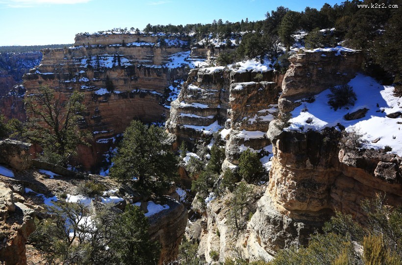美国科罗拉多大峡谷风景图片大全