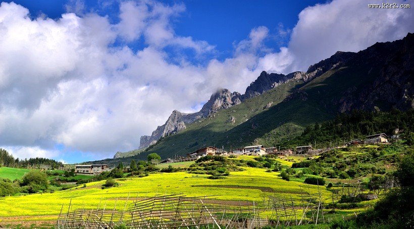甘肃扎尕那风景图片大全
