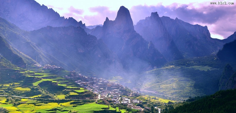 甘肃扎尕那风景图片大全