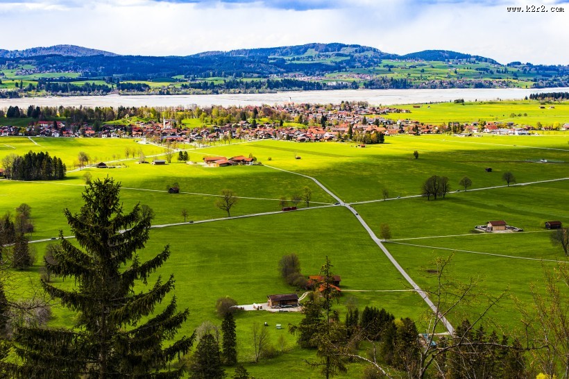 徳国施万高风景图片