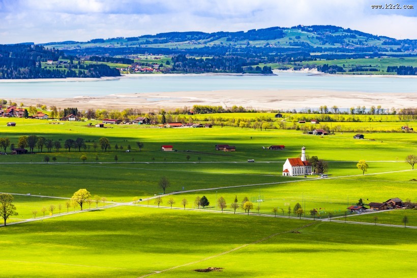 徳国施万高风景图片