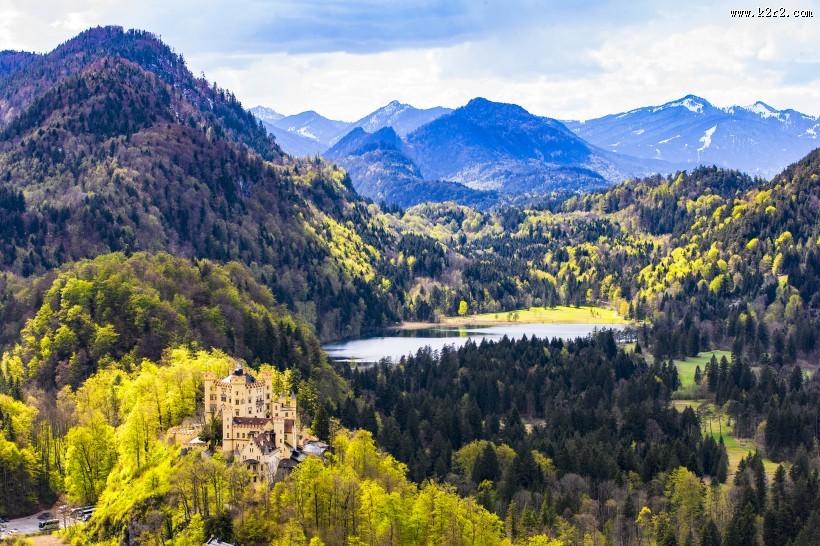 徳国施万高风景图片