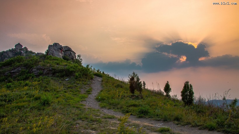 河南始祖山风景图片