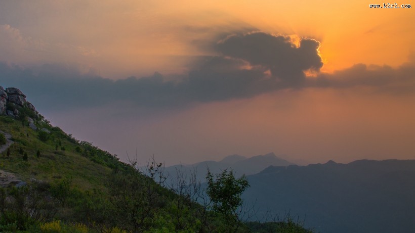河南始祖山风景图片