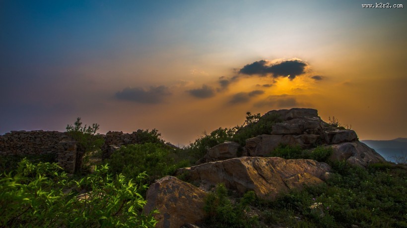 河南始祖山风景图片
