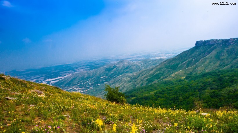 河南始祖山风景图片
