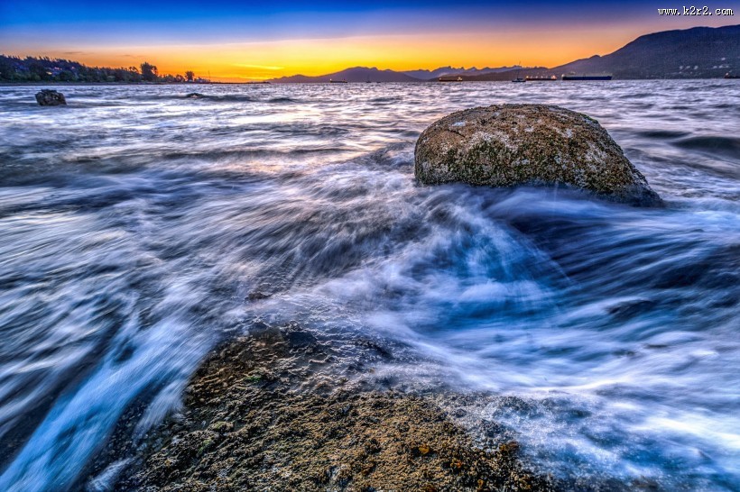 温哥华海滩风景图片大全