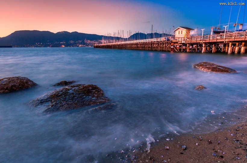 温哥华海滩风景图片大全