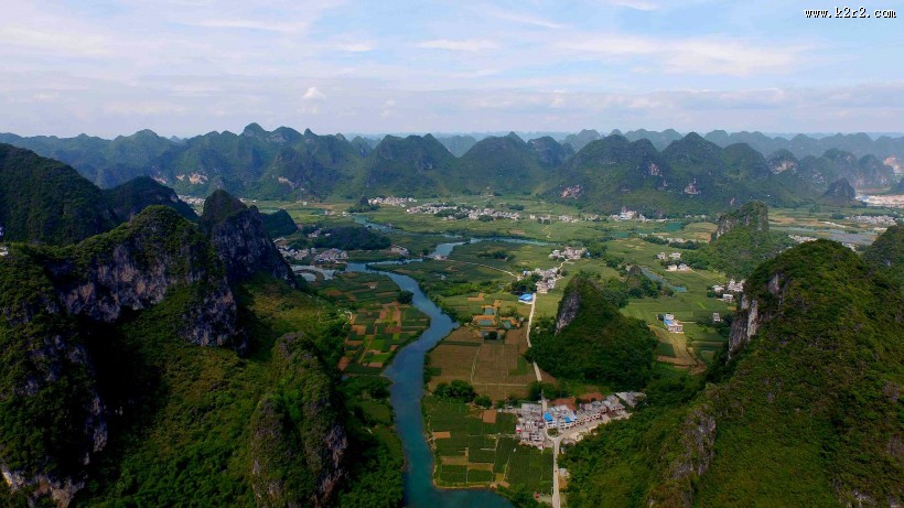 重庆喀斯特地貌风景图片