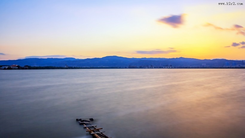 山西晋阳湖风景图片大全