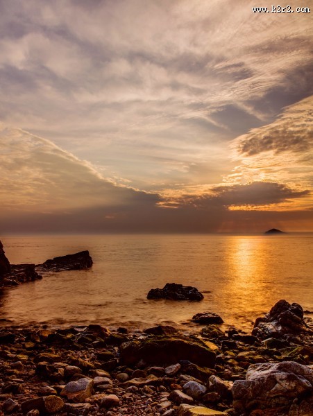 夏天西湖嘴风景图片