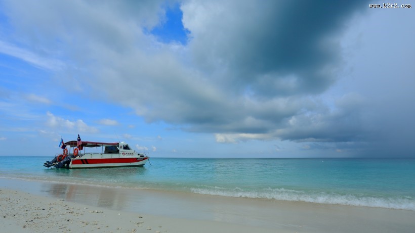 马来西亚环滩岛风景图片