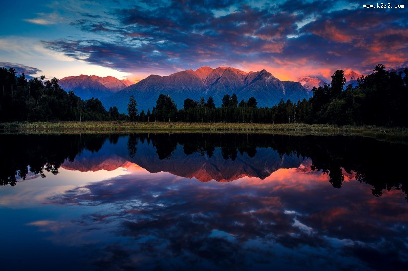 新西兰南岛风景图片大全