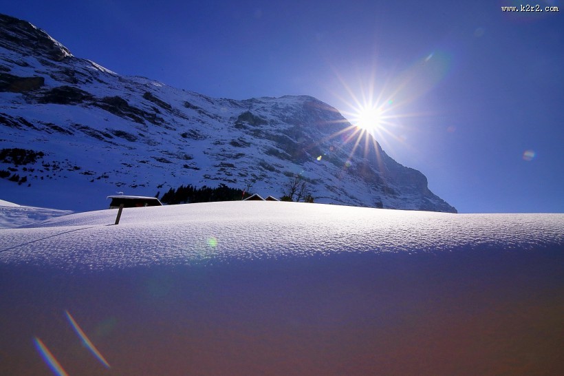 瑞士阿尔卑斯山风景图片大全
