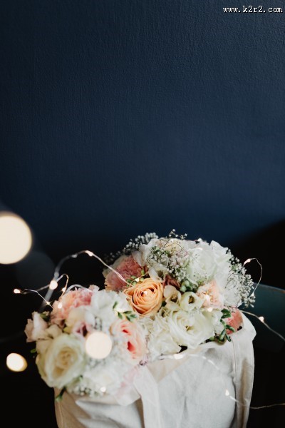 唯美的花束图片