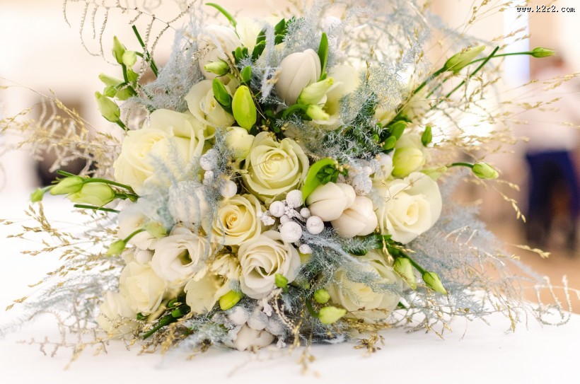 漂亮的婚礼捧花图片