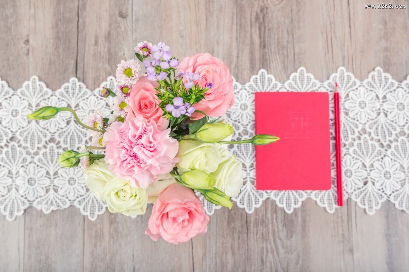 美丽的鲜花花束图片