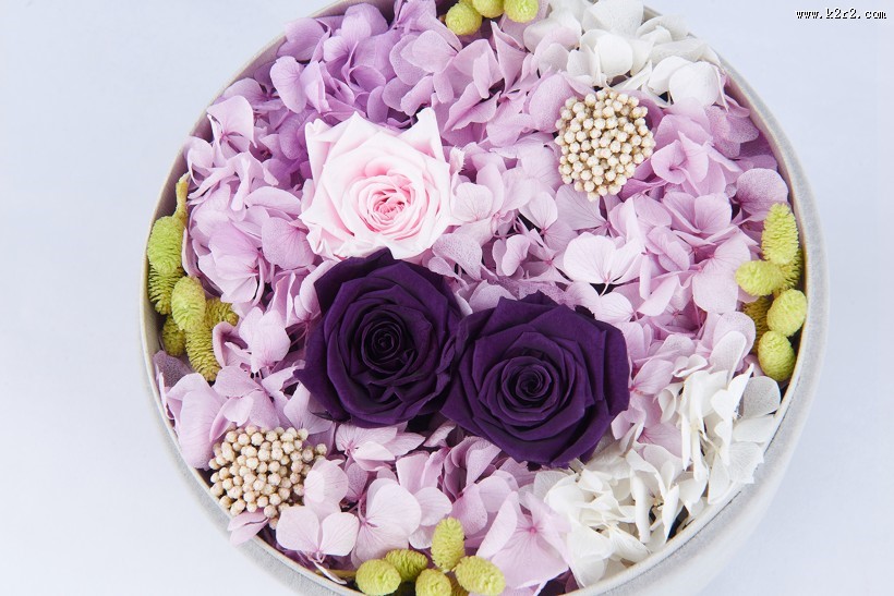 漂亮的鲜花礼盒图片