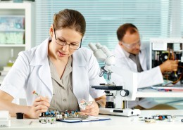 实验室里的科学实验图片