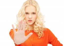 阻止手势的图片