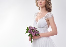 穿婚纱的新娘图片