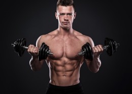 肌肉男士健身图片