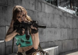 真人劳拉cosplay图片