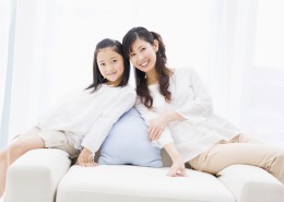 幸福母女图片大全